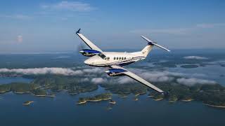 Beechcraft King Air 260 Pull Up Alarm [upl. by Elbam]