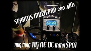 SPARTUS MULTI PRO 200 4W1 PANEL FUNKCYJNY [upl. by Sellihca715]