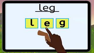 Phonics Finders  Short E Sound Compilation 3  CVC Words  Net Leg Wet [upl. by Phelps]