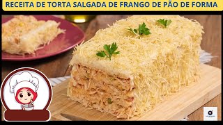 Torta Salgada De Frango [upl. by Anisah]