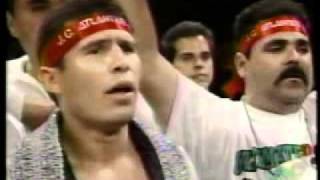 Vicente Fernandez  Himno Mexicano  Julio Cesar Chavez Hector Camacho Boxing [upl. by Suez]