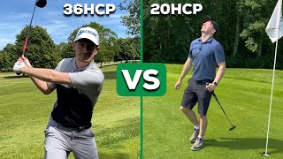 High Handicap Golfers  4 Hole Match [upl. by Aillicirp959]