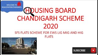 chandigarh housing scheme 2020  EWS LIG MIG AND HIG FLATS [upl. by Demitria]