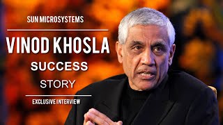 Vinod Khosla interview  cofounder of Sun Microsystems [upl. by Nedmac]