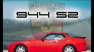 PORSCHE 944 S2 on the road Fast driving and overtaking [upl. by Leehar]