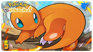 POKÉMON LET´S GO PIKACHU  5 CHARMANDER EL REBELDE Y EL TÚNEL GUÍA 100 [upl. by Iidnarb]