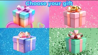 Choose your gift😍💝💙💚🌈 4giftbox pickonekickone wouldyourather [upl. by Ursel]