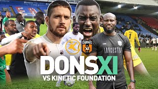 SE DONS XI vs PRO FOOTBALLERS AT SELHURST PARK  Kinetic Foundation ‘Sunday League Football’ [upl. by Alrak]