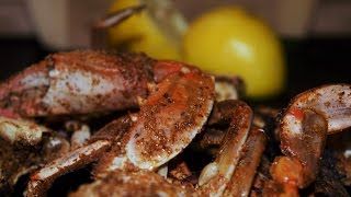 BBQ Spicy Blue Crab By Families Kitchen [upl. by Giule421]