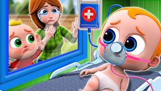 Mommy Please Stop Crying  Taking Care of Baby  Funny Cartoons For Kids  Little PIB [upl. by Ennelram]