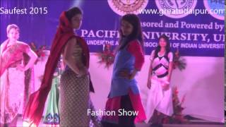 Saufest Festival Fashion Show M L S U Udaipur [upl. by Alvina]