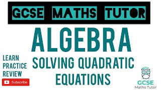 Solving Quadratic Equations by Factorising NonCalculator  Higher amp Foundation  GCSE Maths Tutor [upl. by Genny]