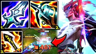 YONE TOP IS VERY STRONG THIS PATCH AND NEVER FAILS TO 1V9👌  S14 Yone TOP Gameplay Guide [upl. by Breena440]