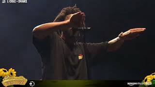 J Cole performing JOHNNY PS CADDY Live at DreamVille Festival 2023 [upl. by Les]