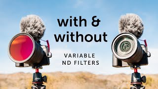 Variable ND Filters With vs Without Comparison [upl. by Jeremie]