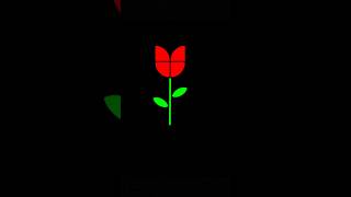 Stunning Rose Bloom Animation  Bud Transform into a Beautiful Blossom bloom art animation rose [upl. by Appilihp]