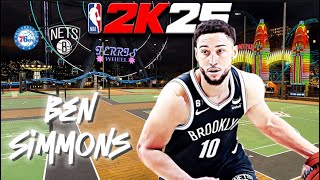 Ben Simmons On Steroids Mixtape In NBA 2K25 [upl. by Chancellor]