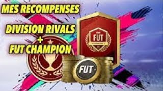 FIFA 19  BILAN DE MON PREMIER FUT CHAMPION  PACK OPENING RECOMPENSES FUT CHAMP amp DIV RIVALS [upl. by Romney]