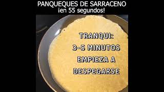 PANQUEQUES CREPS VEGANOS DE SARRACENO  Sin Leche Azúcar Gluten 😍 Receta Macrobiótica [upl. by Sacul]