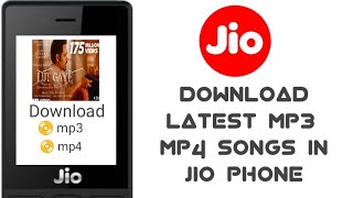 jio mobile me gana kaise download kare how to download latest song in jio phone [upl. by Enomes177]