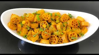 Indian Style Pasta Recipe  Tomato Pasta Recipe  Quick amp Easy Spicy Pasta  Veg Pasta Recipe [upl. by Alemac159]