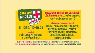 OPERACE NADĚJE  celodenní sbírka na vojenské lékárničky IFAK [upl. by Zandt]