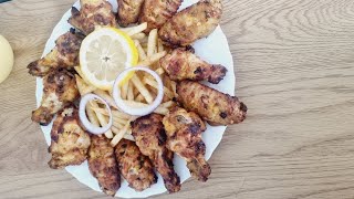 Easy Air Fryer Chicken Wings Recipe [upl. by Clementi]