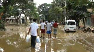 Aftermath of Tropical Storm quotOndoyquot Ketsena September 26 2009  Marikina Philippines [upl. by Bertelli]