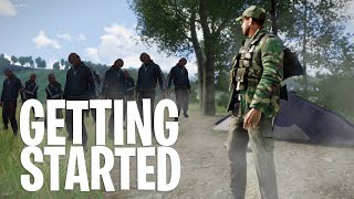 Getting Started In The BEST DAYZ MOD  DAYZ Arma 3 Survival Mod [upl. by Esikram]