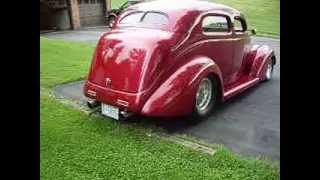 1937 FORD SEDAN PRO STREET WALK AROUND [upl. by Wiburg]