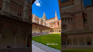 Discovering Certosa di Pavia Italys Majestic Monastery 🏰 pavia history church italy [upl. by Miki]