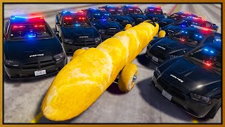 GTA 5 Roleplay  Baguette Car Trolls Cops  RedlineRP [upl. by Klusek]