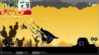 Patapon 2 walkthrough Hunting in the Desert mission 31 [upl. by Grier]