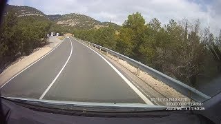 Fahrt Torre la Sal nach Morella [upl. by Reuben711]