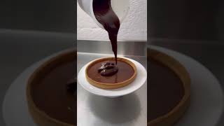 Tarte chocolat caramel 🍫pastry recipe chocolat [upl. by Hopkins]