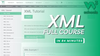 ULTIMATE XML Full Course for beginners in 84 Minutes [upl. by Arnst340]