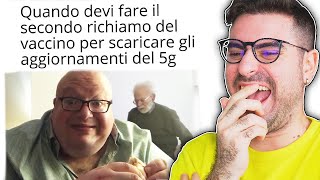 REAZIONE AI MEME SUL VACCINO ANTI COVID Ridiamoci su [upl. by Gilson]