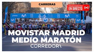 📺 STREAMING en directo del MOVISTAR MADRID MEDIO MARATÓN 2023 [upl. by Giustina284]