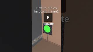 Mm2 innocent run shorts roblox mm2 [upl. by Awra]