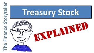 Treasury stock explained [upl. by Ahsimrac]