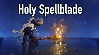 Holy Spellblade PT 2  Golden Order Incantation amp Sacred Infused Build  Elden Ring PVP Invasions [upl. by Cony]