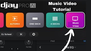 Djay Pro AI Music Video Tutorial [upl. by Netaf]