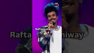 Raftaar on Emiway 🔥🤯 raftaar emiwaybantai [upl. by Tearle535]