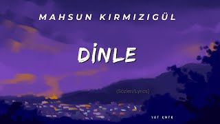 Mahsun Kırmızıgül  DİNLE SözleriLyrics [upl. by Sonitnatsok]