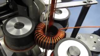 RW05ML Toroidal Winding Machine [upl. by Aetnuahs]