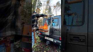 Seilwinde GKlasse Motorsäge Grill 💯🔥🥩 [upl. by Aisan]