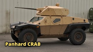 Panhard CRAB Armored scout car [upl. by Mulligan405]