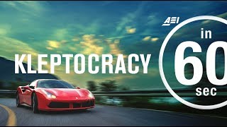 Democracy vs kleptocracy  IN 60 SECONDS [upl. by Naujet]