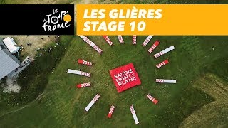 Les Glières  Stage 10  Tour de France 2018 [upl. by Rozalie]