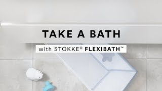 Stokke® Flexi Bath®  The foldable baby bath [upl. by Harness]